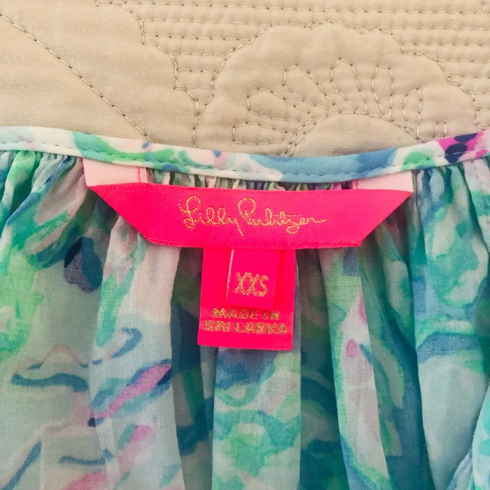 Lilly Pulitzer Willa Flounce Top - Picture 5 of 7